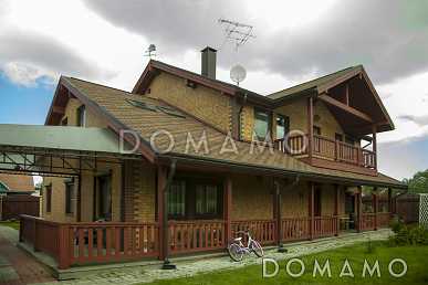 Проект дома из пенобетона с просторной кухней и вторым светом