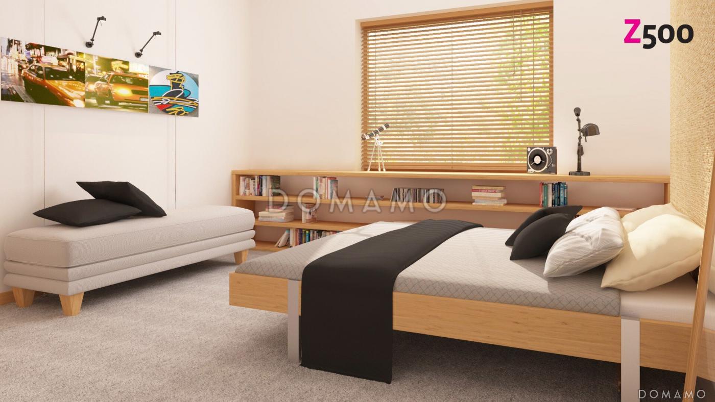 Проект одноэтажного дома из кирпича с зоной барбекю на террасе / 8