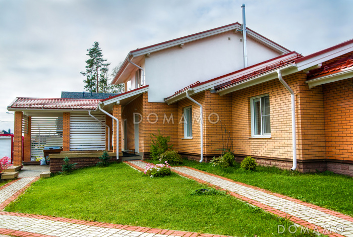 Проект каркасного дома с небольшой мансардой