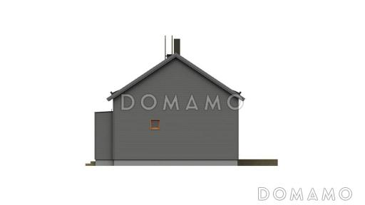 С-156.1 одноэтажный дом / Фасад 1