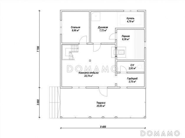 N-108 / План 1 этажа N-108 / План 1 этажа