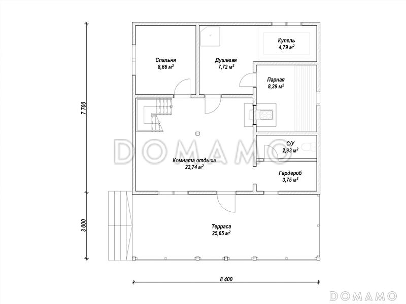 N-108 / План 1 этажа N-108 / План 1 этажа