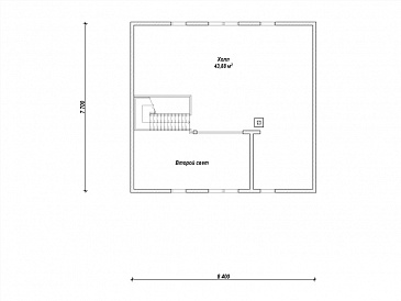 N-108 / План 2 этажа N-108 / План 2 этажа