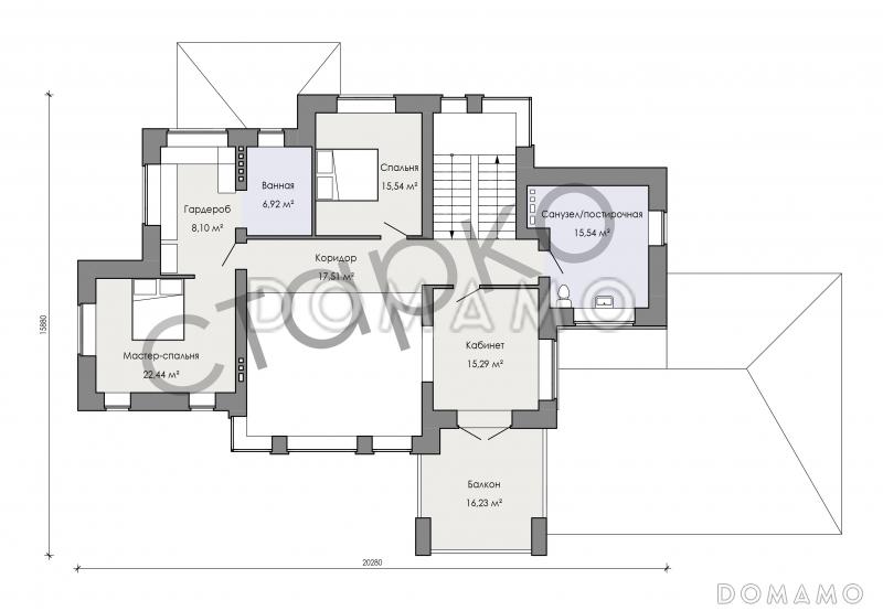 Серро Торре / План 2 этажа