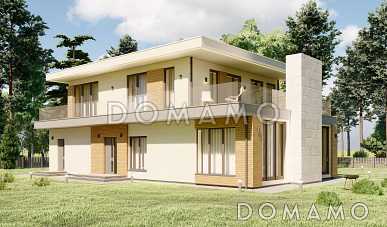 Проект эргономичного дома с гаражом на две машины S-258
