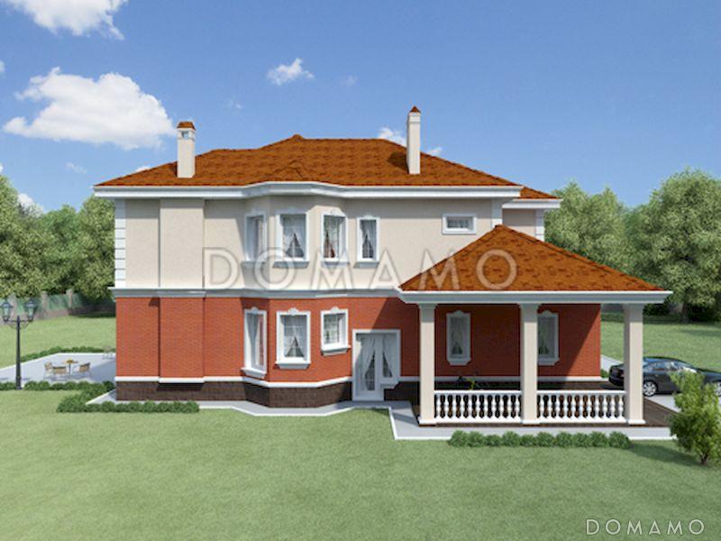 Проект двухэтажного загородного дома с техподпольем и гаражом  / 11