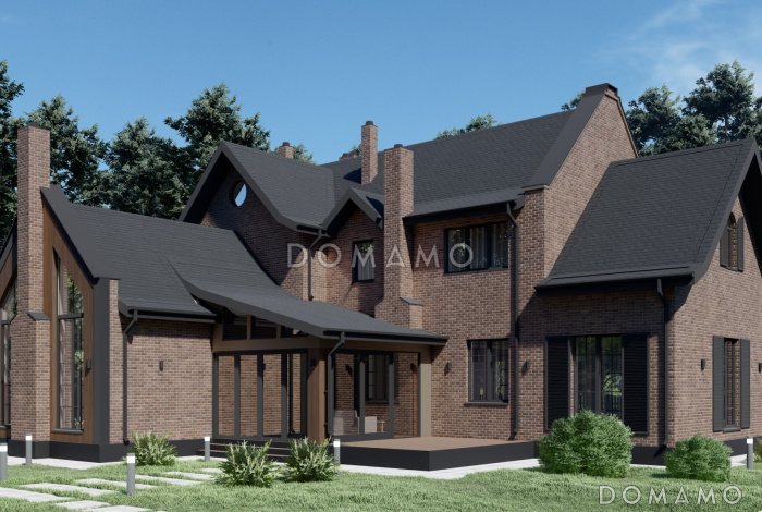 Дом в стиле Тюдоров S-265