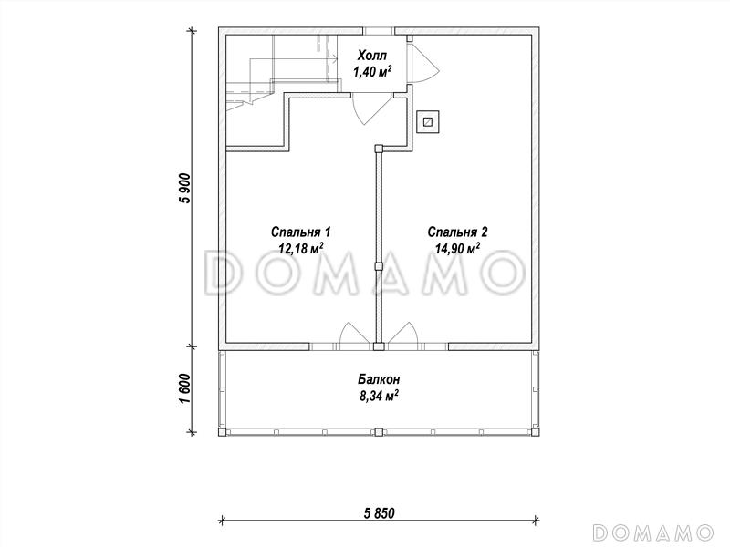 K-206 / План 2 этажа