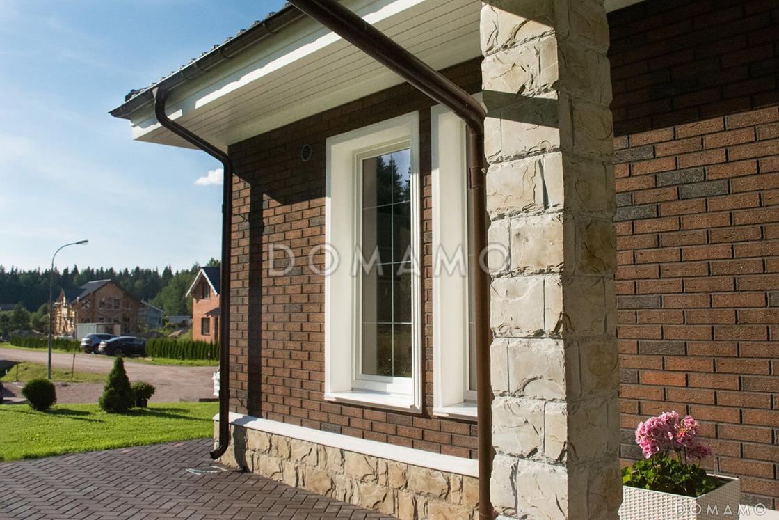 Проект одноэтажного дома из газобетона с сауной / 4