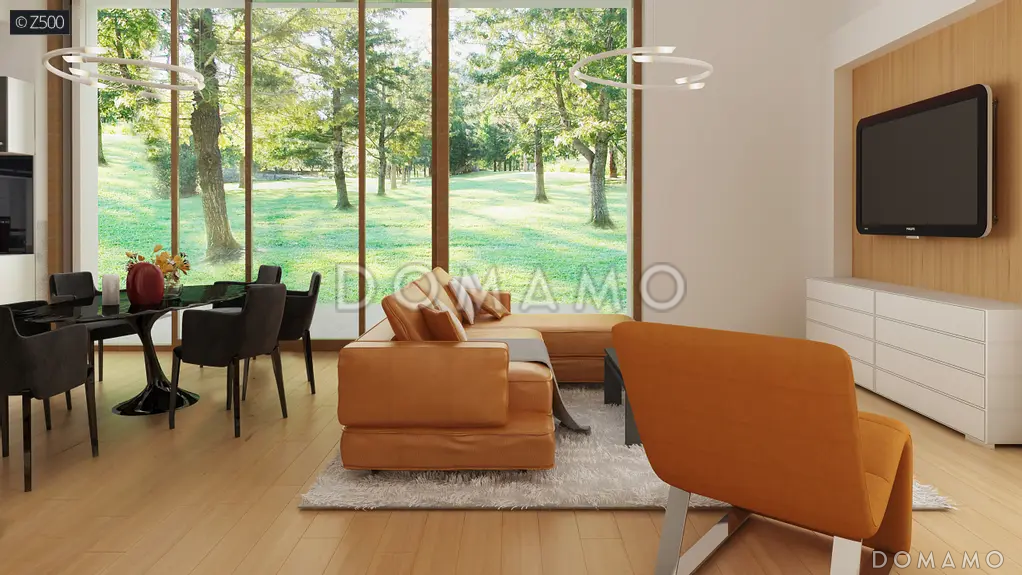 Проект кирпичного дома в стиле барнхаус с кабинетом, комнатой отдыха и увеличенной котельной / 9