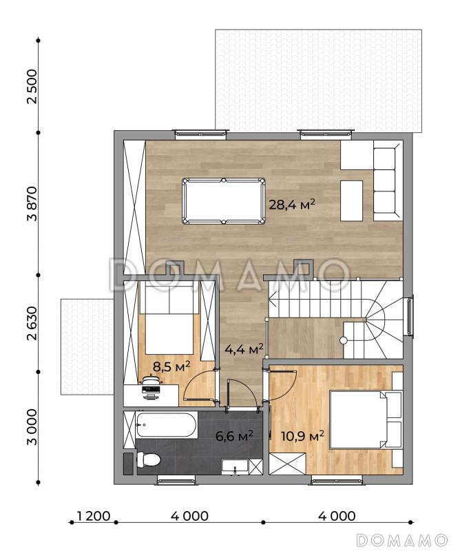 Скиф / План 2 этажа