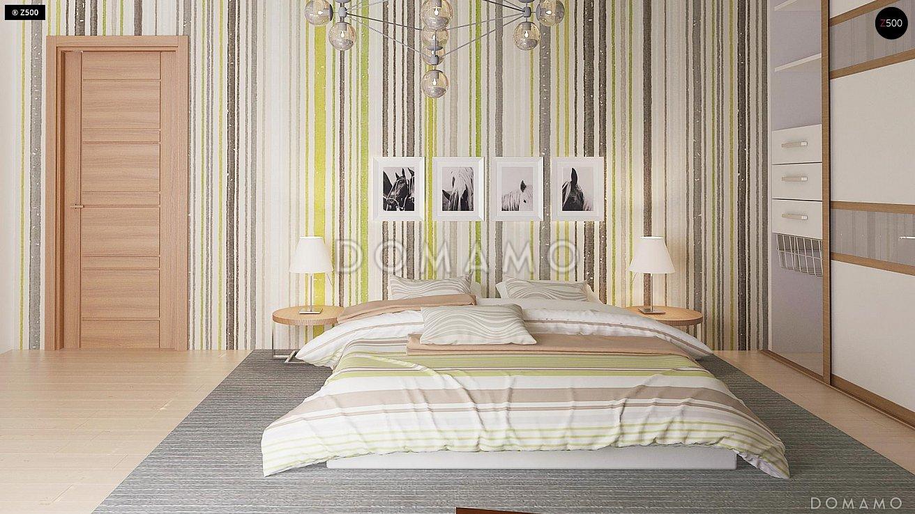 Проект одноэтажного дома из газобетона с тремя спальнями и кабинетом / 20