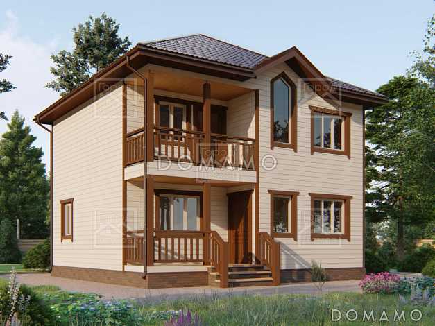 Каркасный дом "Ладога" Каркасный дом "Ладога"
