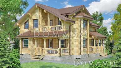 Проект красивого двухэтажного дома с хорошей планировкой Проект красивого двухэтажного дома с хорошей планировкой