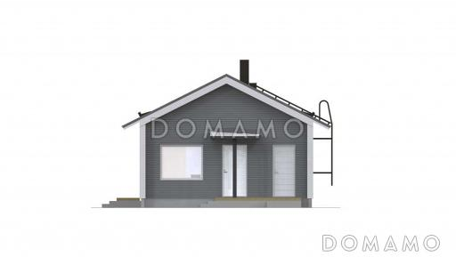 С-97 одноэтажный дом / Фасад 1