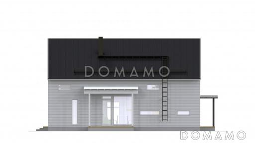 Проект небольшого дома / Фасад 2