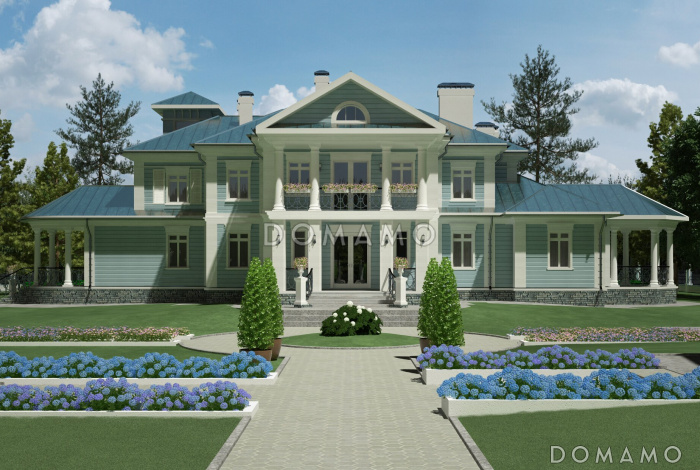 Проект дома с гостевой комнатой