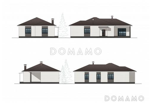 Проект 305 / Фасад 1