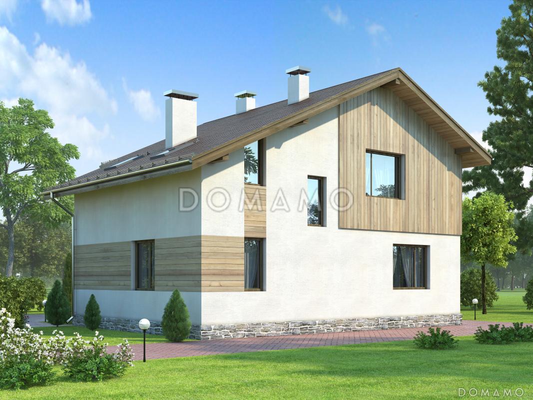 Проект комфортабельного дома из пеноблоков / 3