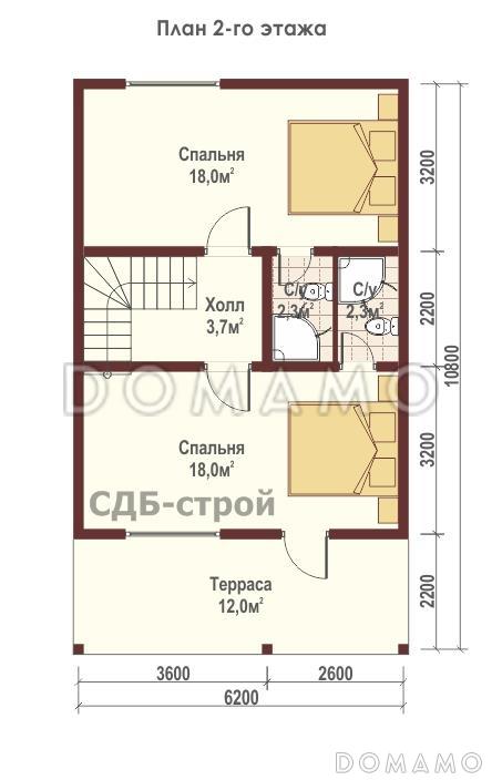 ДПБ22  / План 2 этажа