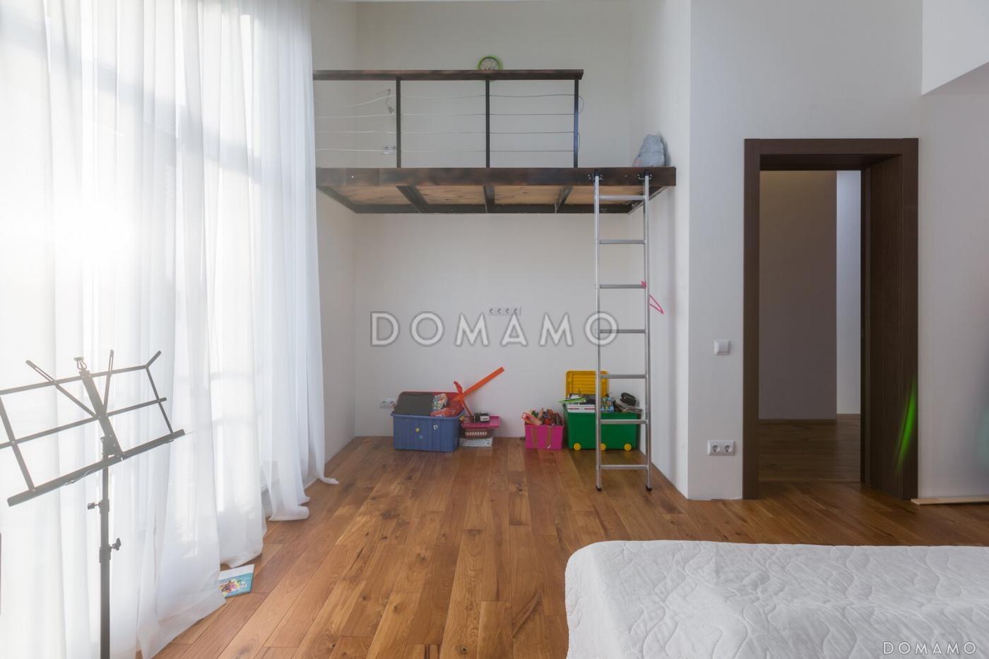 Проект двухэтажного каркасного дома с крытой террасой, сауной и балконом / 8