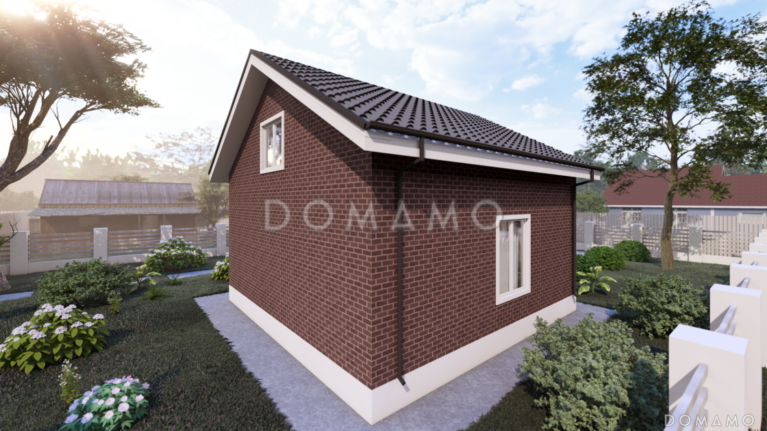 Каркасный дом для двух человек SK-56 / 6