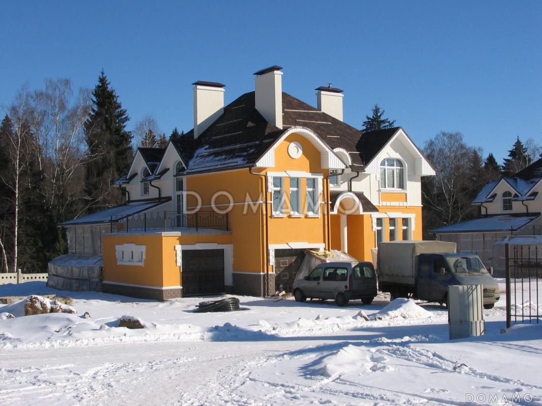 Проект коттеджа с встроенным гаражом / 4