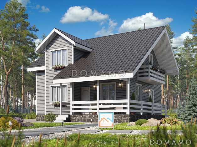 Каркасный дом "Сканди"