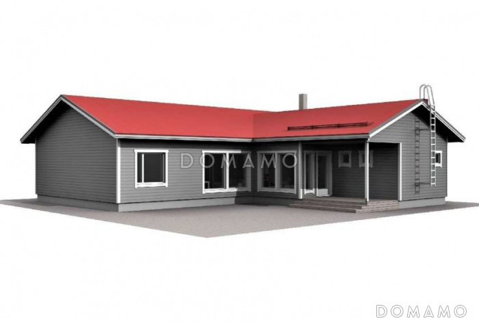 С-190 одноэтажный дом