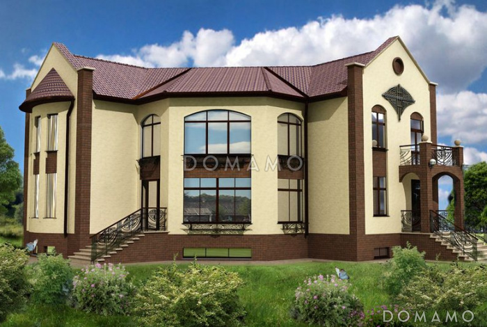 Проект кирпичного дома Проект кирпичного дома