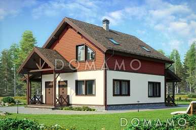 Проект частного загородного дома из газобетона