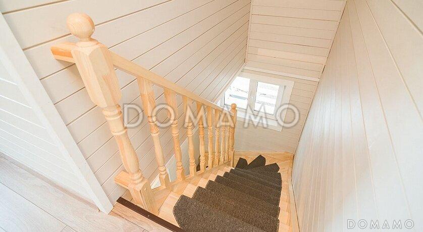 Проект каркасного дома строгого современного стиля / 13