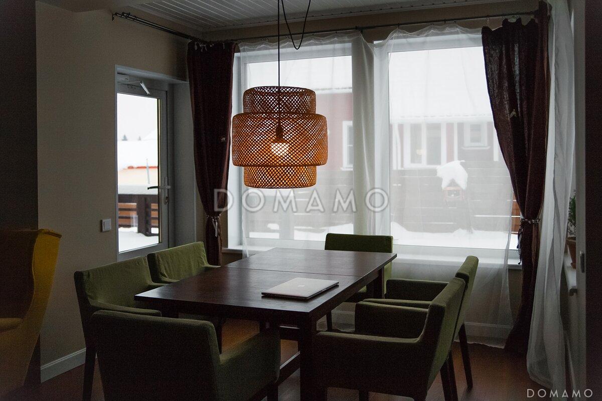 Проект мансардного дома из кирпича с детскими комнатами, уютной гостиной и сауной / 16