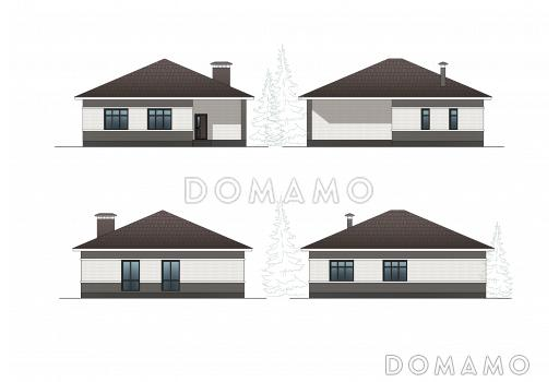 Проект 304 / Фасад 1