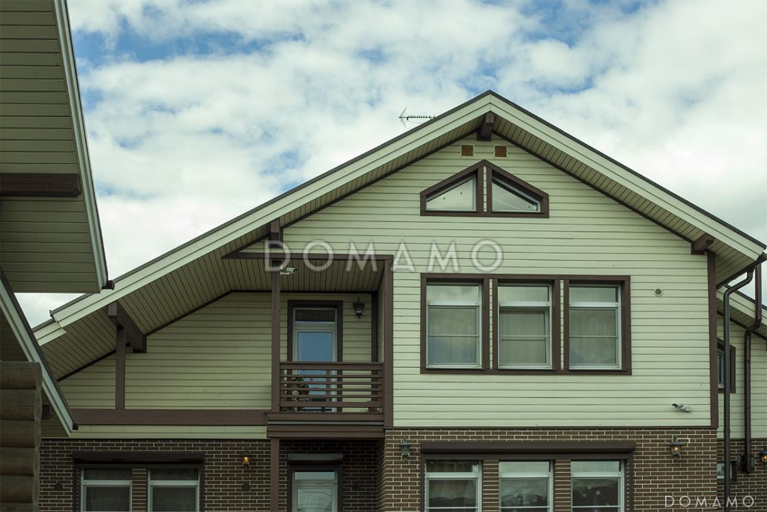 Проект дома из газобетонных блоков с отделкой из двух материалов / 14