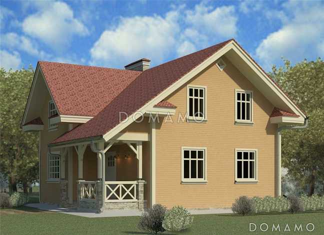 Проект одноэтажного дома с мансардой и подвалом Проект одноэтажного дома с мансардой и подвалом