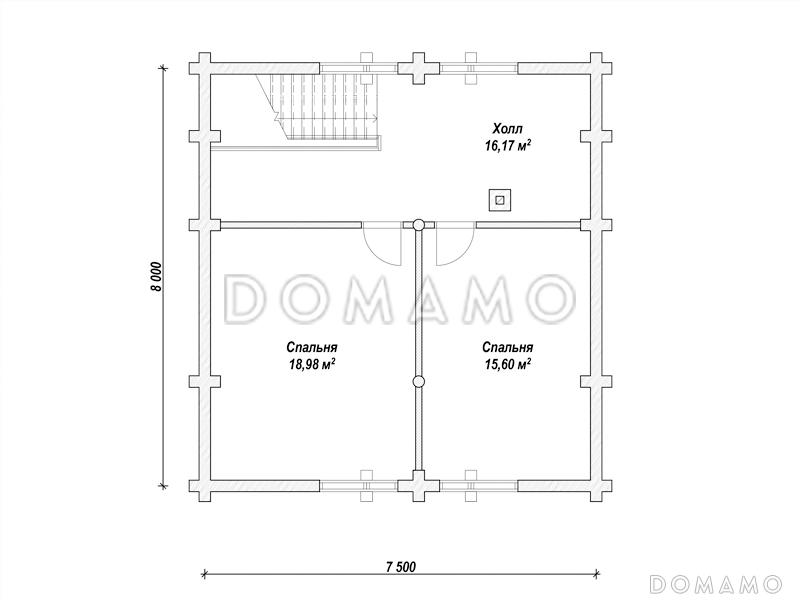 N-97 / План 2 этажа