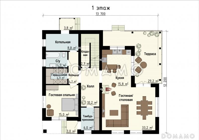 Николя / План 1 этажа