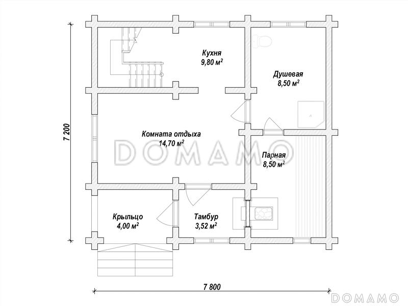 K-3-3 / План 1 этажа K-3-3 / План 1 этажа