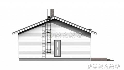 С-159 одноэтажный дом / Фасад 1
