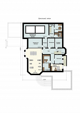 Конкорд / План цокольного этажа Конкорд / План цокольного этажа