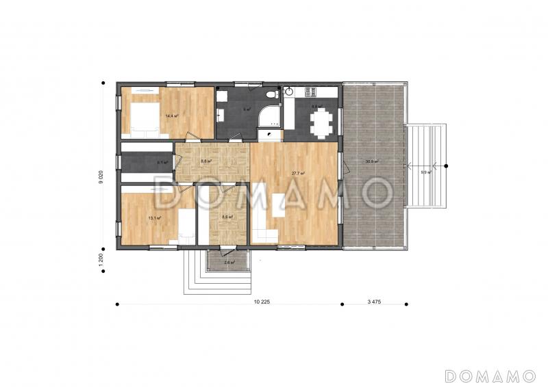 Куш / План 1 этажа