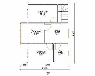 Алькапоне / План 2 этажа Алькапоне / План 2 этажа