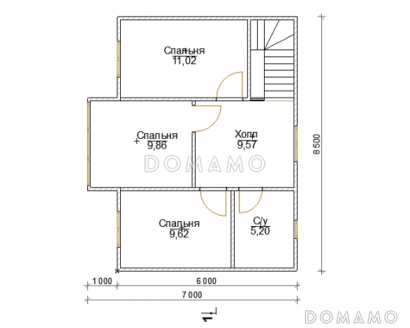 Алькапоне / План 2 этажа Алькапоне / План 2 этажа