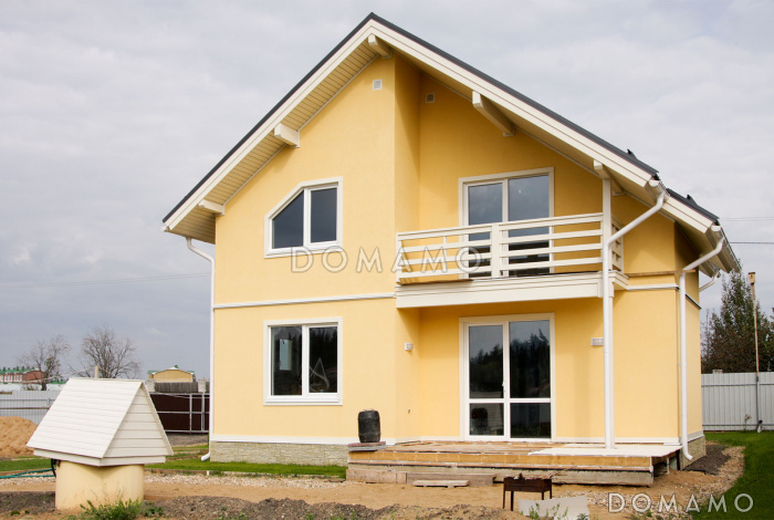 Проект дома из пеноблоков 9 на 10 Проект дома из пеноблоков 9 на 10