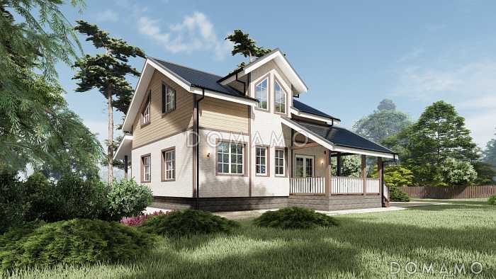 Каркасный дом 