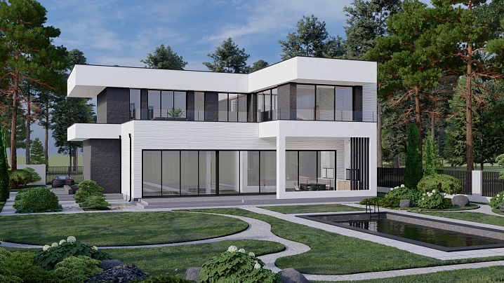 Комфортабельный дом в Минске, 703 м²