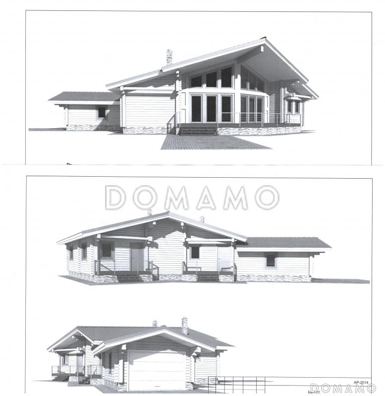 Коттедж "Изумрудная долина" / План мансардного этажа