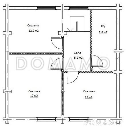 Калина / План 1 этажа