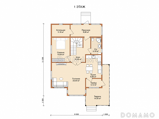 Каркасный дом 